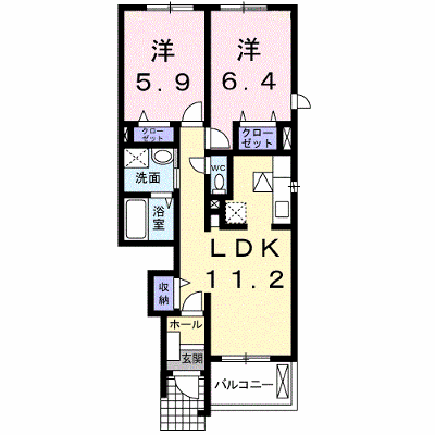 ハッピネス　トモ 102【管理NO：1-016738101-01020】 ★家具家電は申し込み後に搬入します★ ★2026年10月下旬入居可能★の外観画像