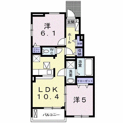 谷井田レジデンス 102【管理NO：1-023328701-01020】 ★家具家電は申し込み後に搬入します★ ★2026年11月上旬入居可能★の外観画像
