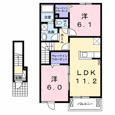 フローラＡ 202【管理NO：1-021052301-02020】 ★家具家電は申し込み後に搬入します★ ★2026年10月下旬入居可能★の外観画像