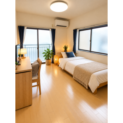 🌺北上尾徒歩12分✨駐車場無料✨2名入居可✨トイレキッチン新品✨HM47🌺の外観画像