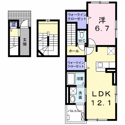 パリⅦ 301【管理NO：1-026014901-03010】 ★家具家電は申し込み後に搬入します★ ★2026年10月下旬入居可能★の外観画像