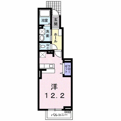 リアン 102【管理NO：1-017556601-01020】 ★家具家電は申し込み後に搬入します★ ★2026年11月中旬入居可能★の外観画像