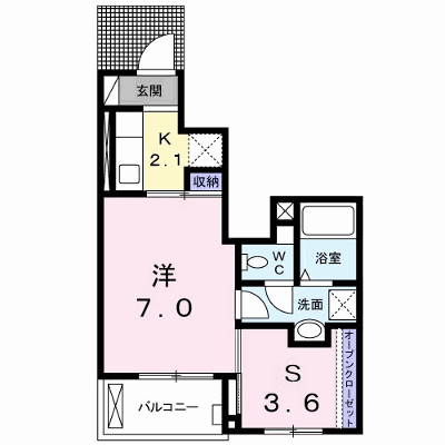 アロッジオ　ＥＸ 103【管理NO：1-020880601-01030】 ★家具家電は申し込み後に搬入します★ ★2026年12月中旬入居可能★の外観画像