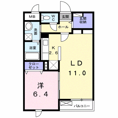 オーシャン幸　ＮＣ 103【管理NO：1-017415002-01030】 ★家具家電は申し込み後に搬入します★ ★2026年11月上旬入居可能★の外観画像