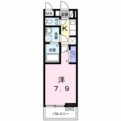 ＣＡＳＡ　１９３ 204【管理NO：1-023153701-02040】 ★家具家電は申し込み後に搬入します★ ★2026年10月下旬入居可能★の外観画像