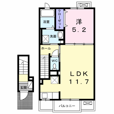 サンフラワーガーデン 202【管理NO：1-022720501-02020】 ★家具家電は申し込み後に搬入します★ ★2026年10月下旬入居可能★の外観画像