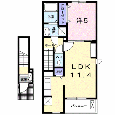 Ｐｌａｎｅｔａｒｉｏ 205【管理NO：1-023041901-02050】 ★家具家電は申し込み後に搬入します★ ★2026年10月下旬入居可能★の外観画像