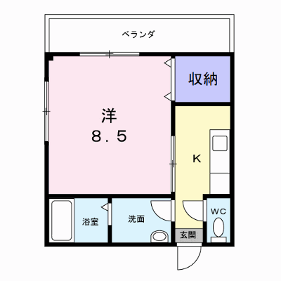 ルートワン矢作 201【管理NO：1-099460001-02010】 ★家具家電は申し込み後に搬入します★ ★2026年11月下旬入居可能★の外観画像