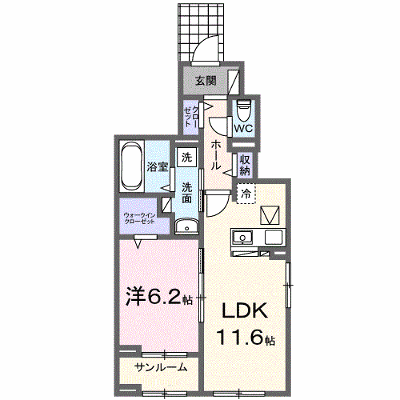 アビタシオン・Ｍ 101【管理NO：1-027298101-01010】 ★家具家電は申し込み後に搬入します★ ★2026年10月下旬入居可能★の外観画像