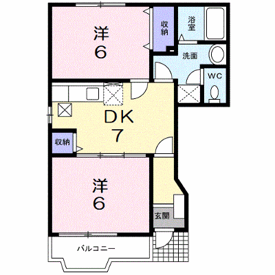 チェントロ　ヴィレッジⅡ 101【管理NO：1-011666602-01010】 ★家具家電は申し込み後に搬入します★ ★2026年11月下旬入居可能★の外観画像