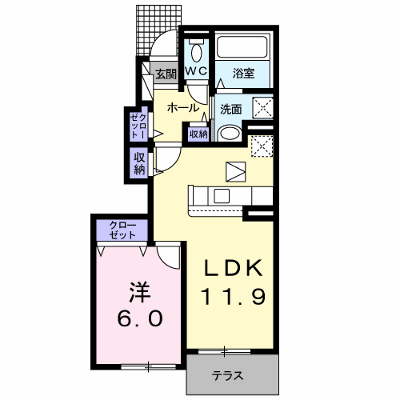 ミルト・ブリーゼ 101【管理NO：1-024888301-01010】 ★家具家電は申し込み後に搬入します★ ★2026年11月上旬入居可能★の外観画像