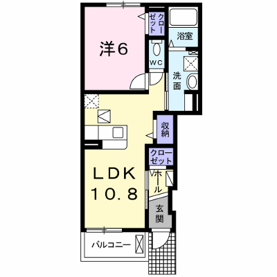 グランデ・カーサ・エイ 103【管理NO：1-022577401-01030】 ★家具家電は申し込み後に搬入します★ ★2026年12月下旬入居可能★の外観画像