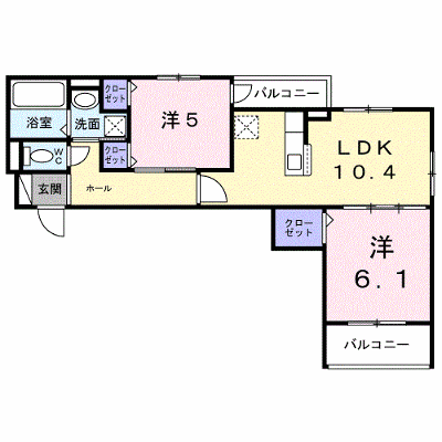 ヴァン・ヴェール 305【管理NO：1-028694701-03040】 ★家具家電は申し込み後に搬入します★ ★2027年04月上旬入居可能★の外観画像