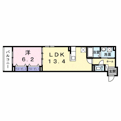 ヴァン・ヴェール 203【管理NO：1-028694701-02030】 ★家具家電は申し込み後に搬入します★ ★2027年04月上旬入居可能★の外観画像