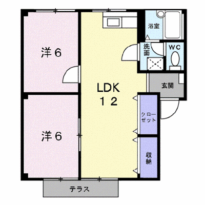 サンシャインつちや 101【管理NO：1-003771401-01010】 ★家具家電は申し込み後に搬入します★ ★2026年12月上旬入居可能★の外観画像