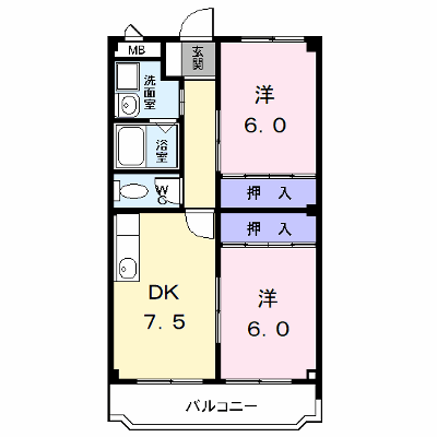 パークサイドひろ 201【管理NO：1-001297001-02010】 ★家具家電は申し込み後に搬入します★ ★2026年11月下旬入居可能★の外観画像
