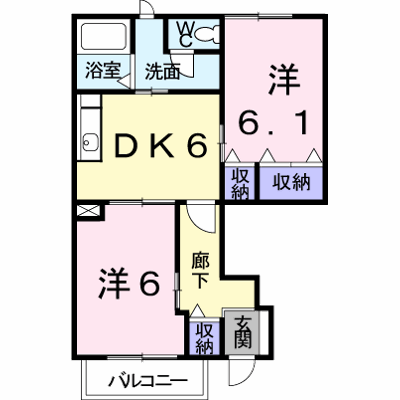 パラドール宮の森 102【管理NO：1-010528801-01020】 ★家具家電は申し込み後に搬入します★ ★2026年11月中旬入居可能★の外観画像