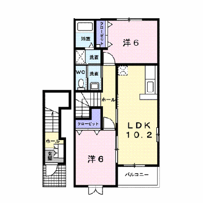 プラティーク晃望台 205【管理NO：1-012757501-02040】 ★家具家電は申し込み後に搬入します★ ★2026年11月中旬入居可能★の外観画像