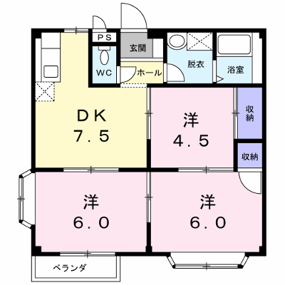 アビーロードＡ 204【管理NO：1-005362401-02040】 ★家具家電は申し込み後に搬入します★ ★2027年01月下旬入居可能★の外観画像