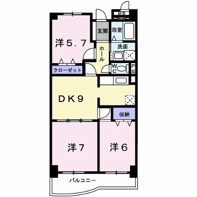 カレント 602【管理NO：1-011944401-06020】 ★家具家電は申し込み後に搬入します★ ★2026年11月上旬入居可能★の外観画像