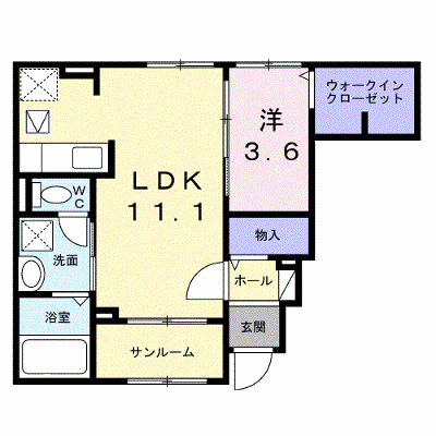 ファミリエ 102【管理NO：1-028185801-01020】 ★家具家電は申し込み後に搬入します★ ★2026年11月下旬入居可能★の外観画像