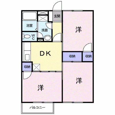 ローズレジデンスⅠ 201【管理NO：1-005534201-02010】 ★家具家電は申し込み後に搬入します★ ★2026年11月中旬入居可能★の外観画像