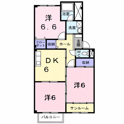 プルミエソレイユ 202【管理NO：1-007244201-02020】 ★家具家電は申し込み後に搬入します★ ★2026年11月上旬入居可能★の外観画像