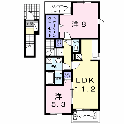シャルマン　オーブ 201【管理NO：1-016017101-02010】 ★家具家電は申し込み後に搬入します★の外観画像