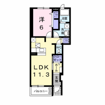 グレイス　ヒルⅠ 103【管理NO：1-014598501-01030】 ★家具家電は申し込み後に搬入します★ ★2026年11月下旬入居可能★の外観画像