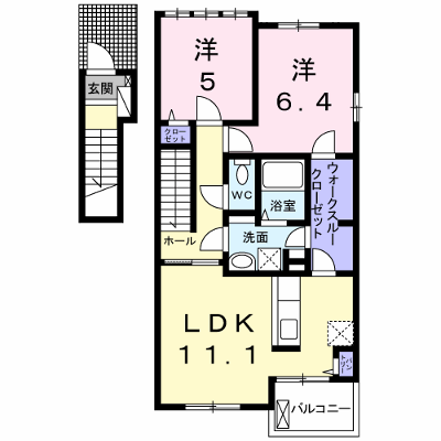 ローズアロー 201【管理NO：1-019463301-02010】 ★家具家電は申し込み後に搬入します★ ★2026年10月下旬入居可能★の外観画像
