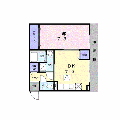 アロッジオ紫野 101【管理NO：1-019276501-01010】 ★家具家電は申し込み後に搬入します★ ★2026年11月下旬入居可能★の外観画像
