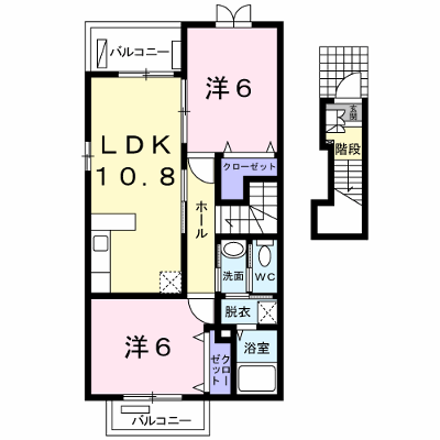 クレスタリア 203【管理NO：1-013023501-02030】 ★家具家電は申し込み後に搬入します★ ★2026年11月下旬入居可能★の外観画像