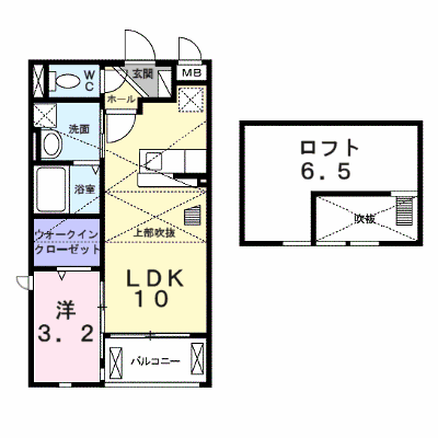 フェリーチェ野田 203【管理NO：1-019296001-02030】 ★家具家電は申し込み後に搬入します★の外観画像