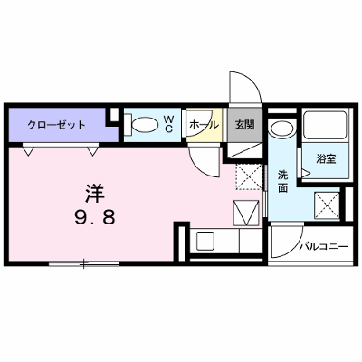 ハウスサフラン 102【管理NO：1-017687101-01020】 ★家具家電は申し込み後に搬入します★ ★2026年10月下旬入居可能★の外観画像