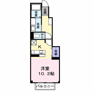 アムール・ＧＡＫＵ　Ａ 102【管理NO：1-011610601-01020】 ★家具家電は申し込み後に搬入します★ ★2026年11月下旬入居可能★の外観画像