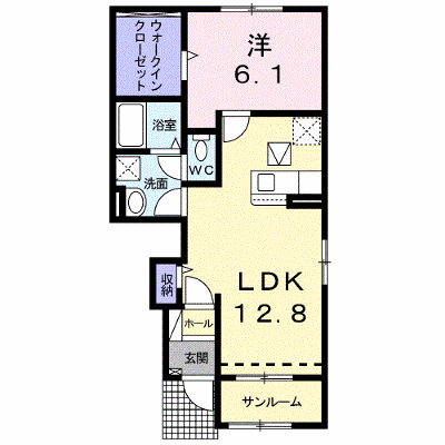 ミュートス　Ａ 103【管理NO：1-025649701-01030】 ★家具家電は申し込み後に搬入します★ ★2026年11月下旬入居可能★の外観画像