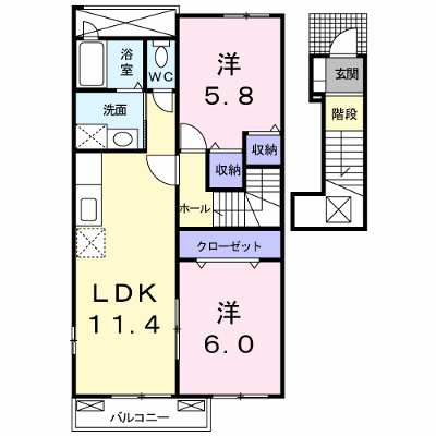 カーサプリート　Ａ棟 202【管理NO：1-015542801-02020】 ★家具家電は申し込み後に搬入します★ ★2026年11月上旬入居可能★の外観画像