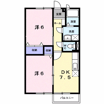 コーポ早坂 202【管理NO：1-009578901-02020】 ★家具家電は申し込み後に搬入します★の外観画像