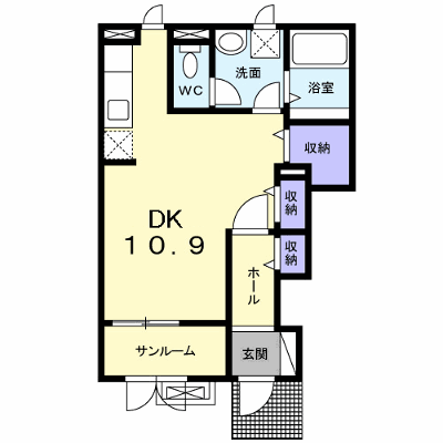 クラール高堂 103【管理NO：1-018215701-01030】 ★家具家電は申し込み後に搬入します★ ★2026年11月下旬入居可能★の外観画像