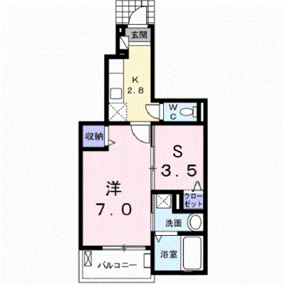 ルミナスハイム八山田Ⅱ 105【管理NO：1-022897702-01040】 ★家具家電は申し込み後に搬入します★の外観画像