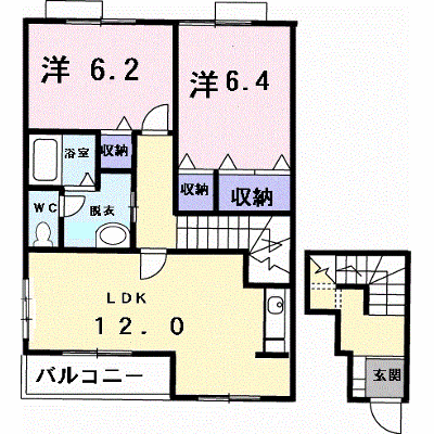 ソレアードＢ 201【管理NO：1-012339502-02010】 ★家具家電は申し込み後に搬入します★ ★2027年01月中旬入居可能★の外観画像
