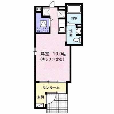 カーサ・シェーネ 101【管理NO：1-022052201-01010】 ★家具家電は申し込み後に搬入します★ ★2026年11月下旬入居可能★の外観画像