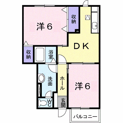 クローバーヒル 104【管理NO：1-010387701-01040】 ★家具家電は申し込み後に搬入します★ ★2026年11月中旬入居可能★の外観画像
