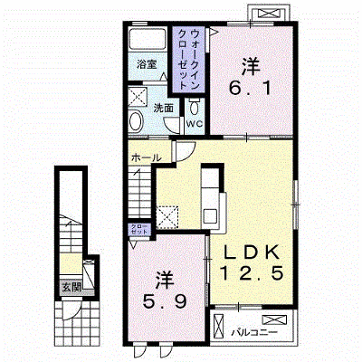 ドリーム２０　Ａ 202【管理NO：1-025026701-02020】 ★家具家電は申し込み後に搬入します★ ★2026年12月中旬入居可能★の外観画像