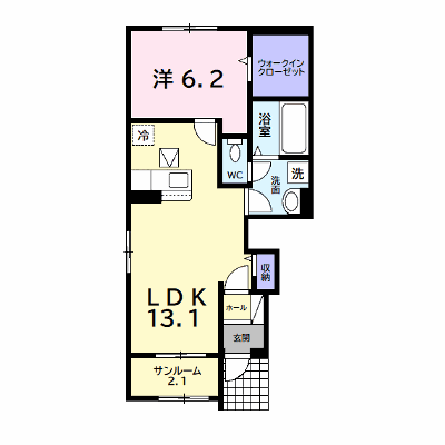 メゾン　ド　プリューム　Ⅱ 101【管理NO：1-026673102-01010】 ★家具家電は申し込み後に搬入します★ ★2026年11月下旬入居可能★の外観画像