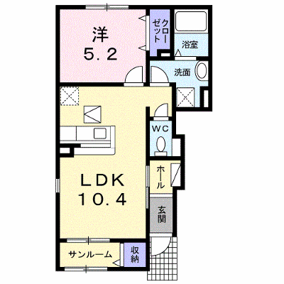 ボヌ・ジュルネ　Ⅲ 101【管理NO：1-017302301-01010】 ★家具家電は申し込み後に搬入します★ ★2026年12月中旬入居可能★の外観画像