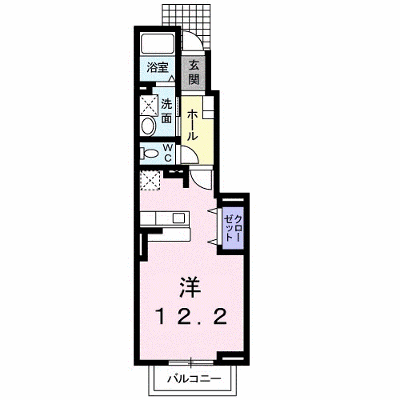 ラ・フォート 104【管理NO：1-018136501-01040】 ★家具家電は申し込み後に搬入します★ ★2026年12月上旬入居可能★の外観画像