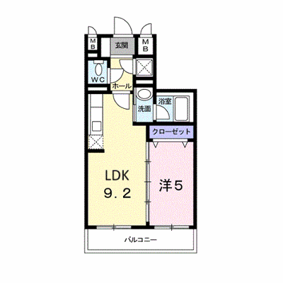 アルドール・Ｋ 103【管理NO：1-015648301-01030】 ★家具家電は申し込み後に搬入します★ ★2026年11月下旬入居可能★の外観画像