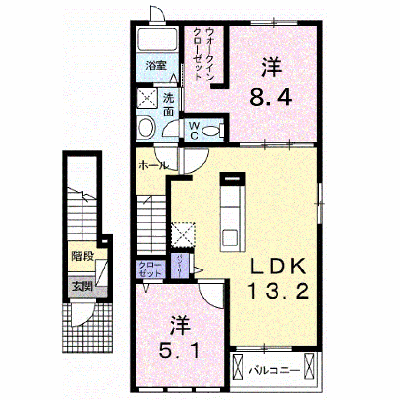 サンロード大岡　Ｂ棟 203【管理NO：1-019433002-02030】 ★家具家電は申し込み後に搬入します★ ★2026年12月下旬入居可能★の外観画像