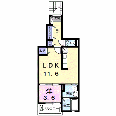ボニート　Ⅰ 102【管理NO：1-017482301-01020】 ★家具家電は申し込み後に搬入します★ ★2026年12月上旬入居可能★の外観画像